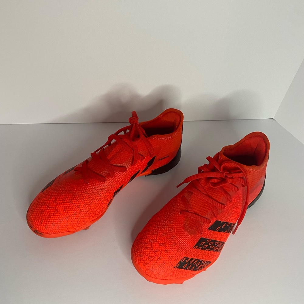 Adidas Predator soccer cleats Orange and Black